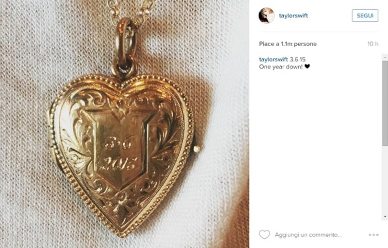 Taylor Swift e Calvin Harris festeggiano il primo anniversario: foto 2