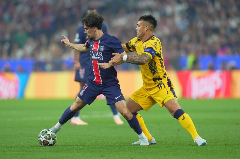 PSG Inter Lautaro Vitinha