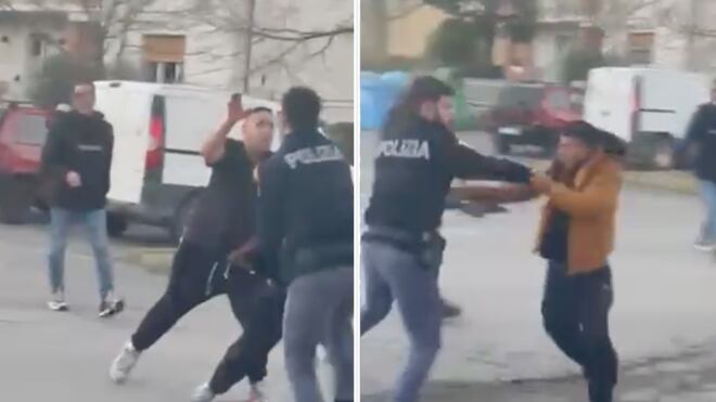 Due stranieri si scagliano contro i poliziotti e vengono arrestati: "Aggressione brutale"