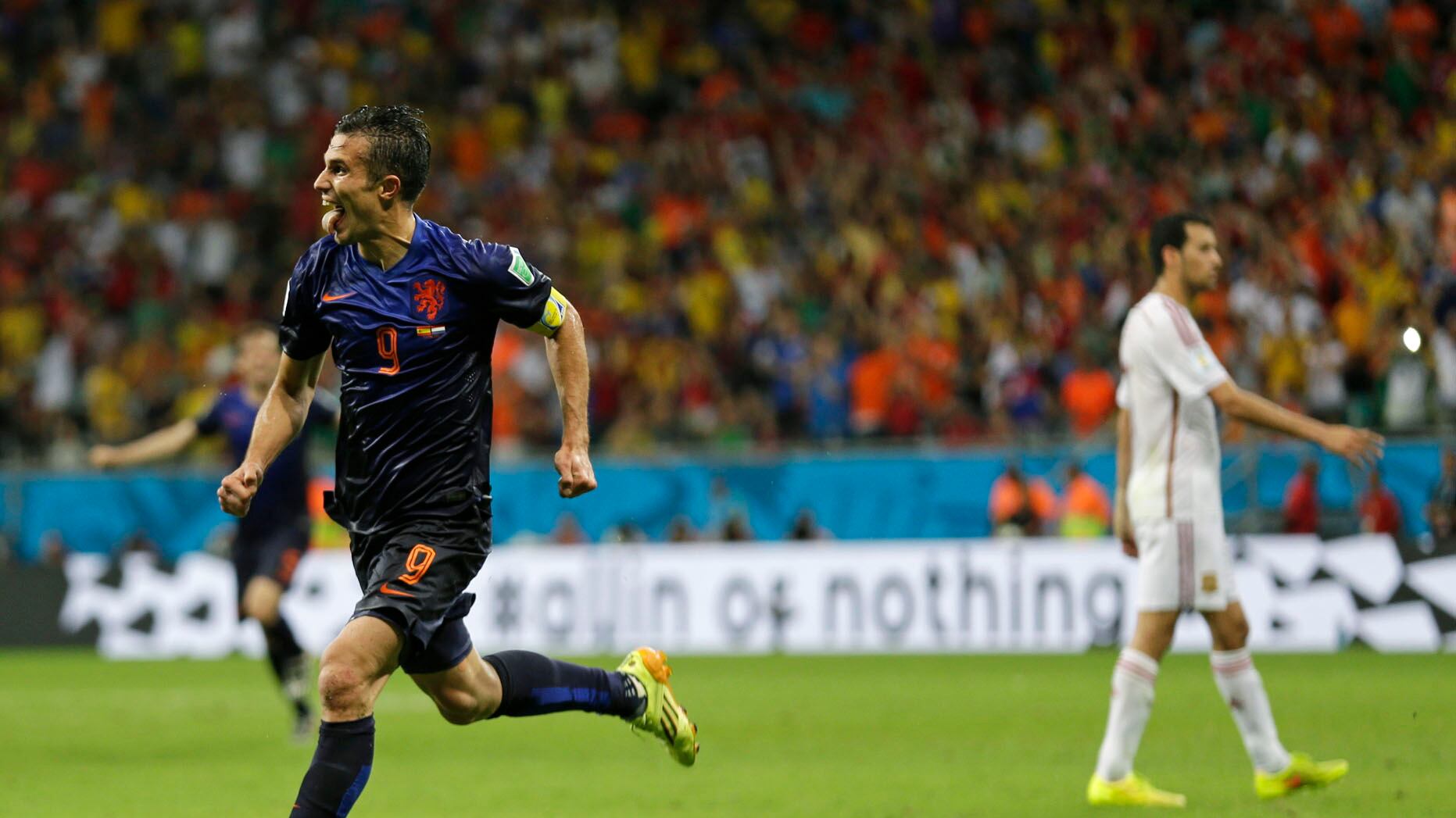 Olanda-Spagna 5-1, pokerissimo orange per una rivincita attesa 4 anni