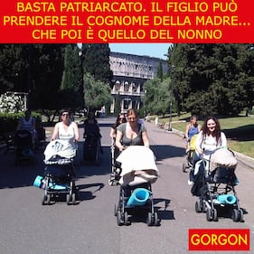 Ecco la satira del giorno. Cognome e patriarcato 1