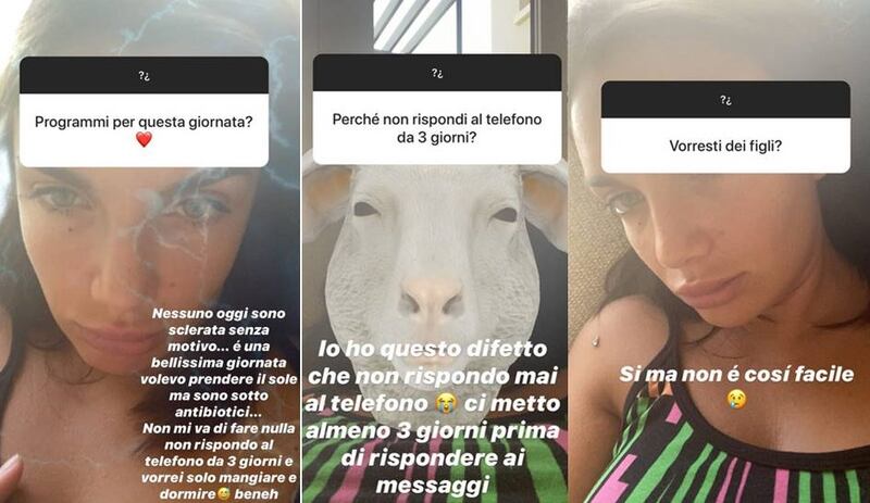 Elettra Lamborghini,post