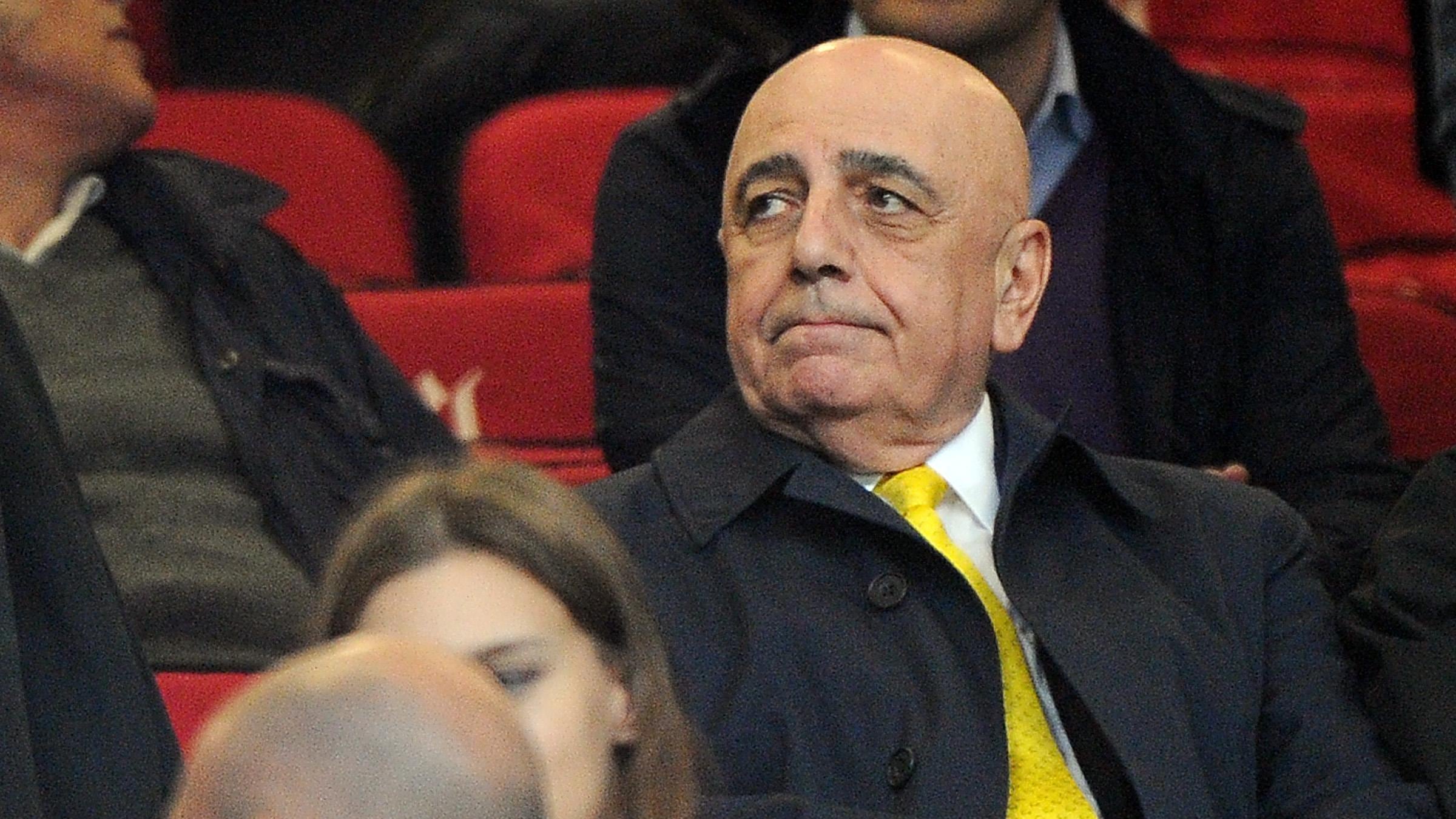 L'addio di Galliani al Milan: "Mi dimetterò dopo l'Ajax"