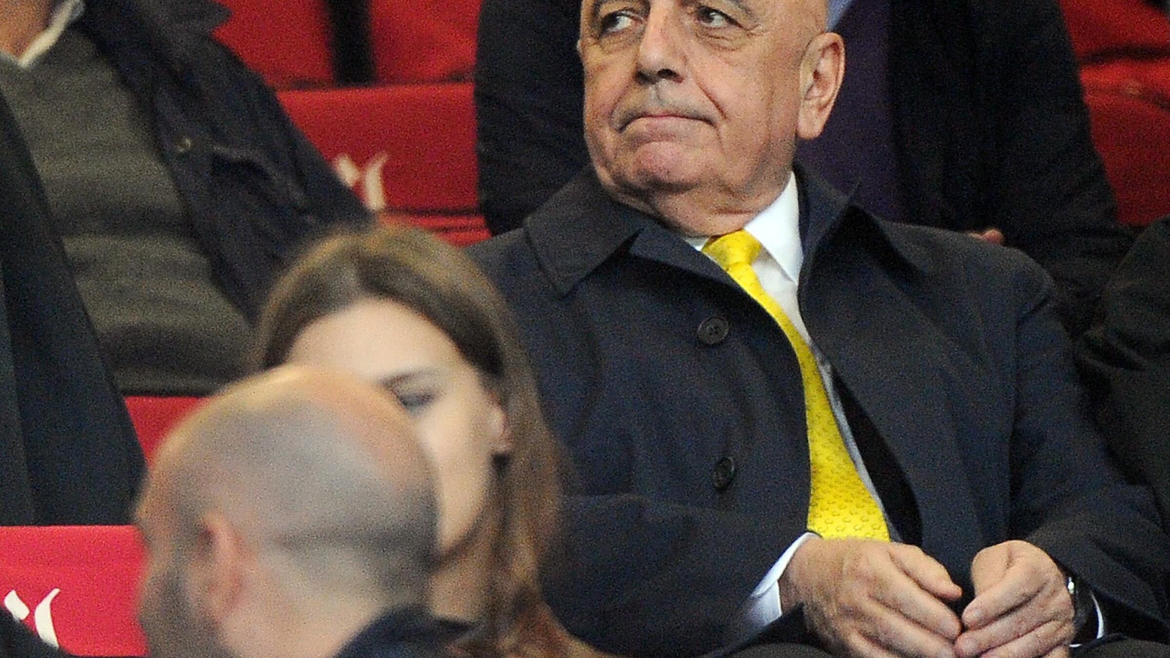 L'addio di Galliani al Milan: "Mi dimetterò dopo l'Ajax"