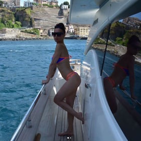 Antonella Mosetti hot in barca 2