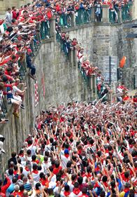 Pamplona, la corsa dei tori per San Firmino 4