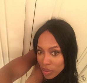 Naomi Campbell erotica in autoreggenti 6