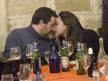 Matteo Salvini con la fidanzata Francesca Verdini in un ristorante di Bari 6
