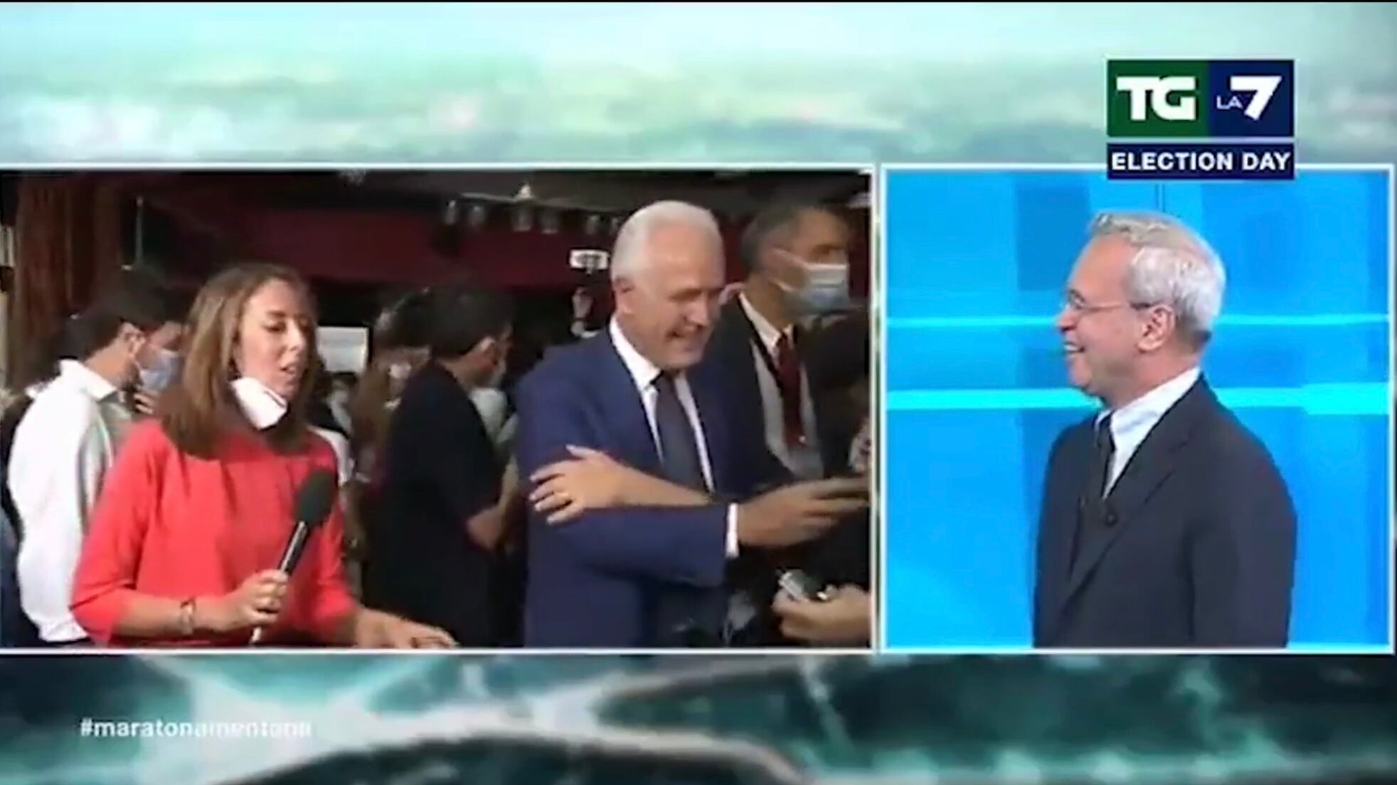 "Enrico, ma dove sei...?". E Giani "molla" Mentana