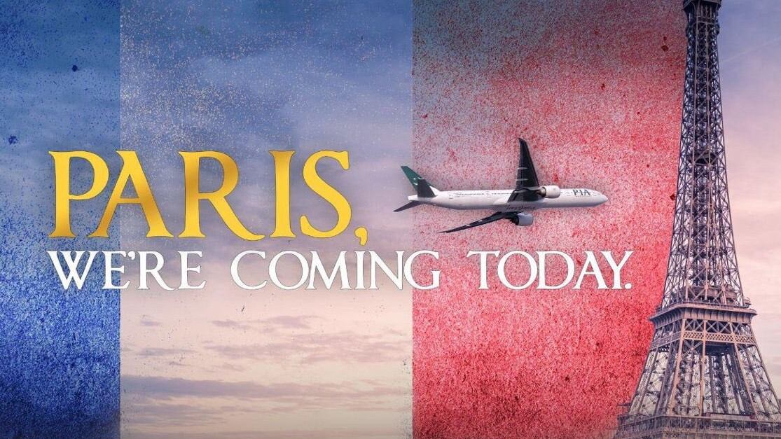 Un aereo contro la Torre Eiffel: la pubblicità della Pakistan Airlines che ricorda l'11 settembre