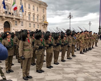 La preparazione della parata del 4 novembre 5
