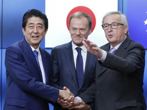Ue-Giappone, approvato maxi accordo di libero scambio