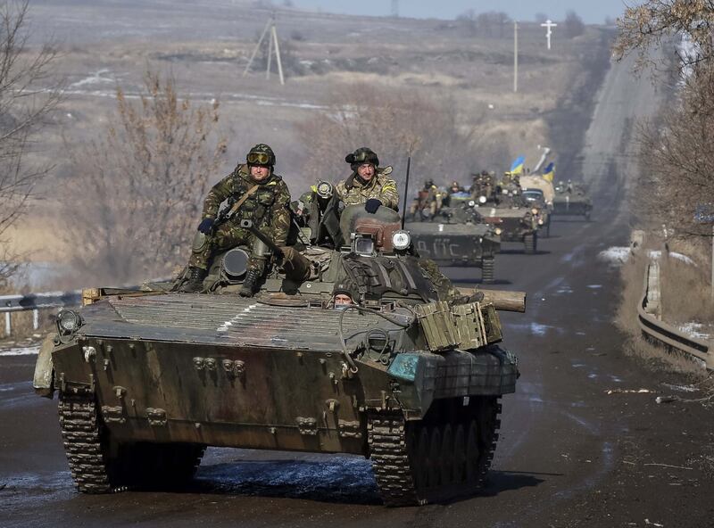 Soldati ucraini a Debaltseve 3