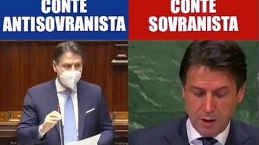 Meloni smaschera Conte "Quanto vale la sua parola Cosa diceva tre anni fa..."