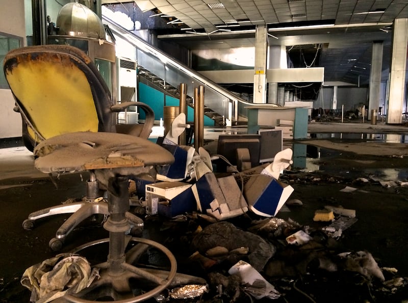 L'aeroporto di Tripoli distrutto dagli islamisti 14
