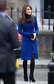 Kate Middleton, bella e glam in blu in Scozia 12