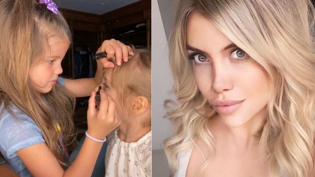 Il Codacons denuncia Wanda Nara: "Usa le sue figlie per promuovere cosmetici"