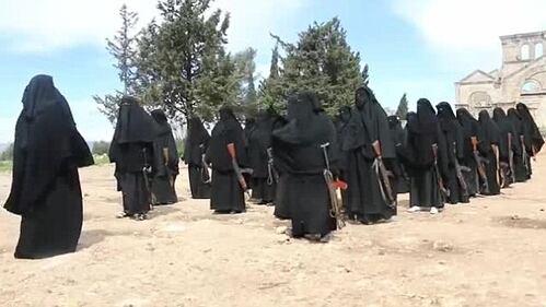 Le guerriere della Jihad in Siria 10