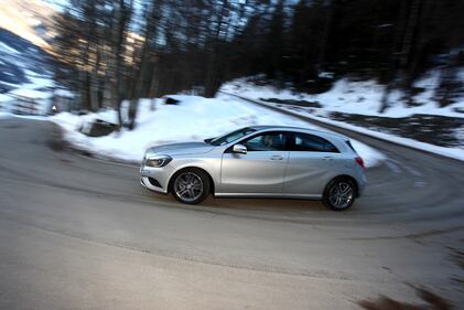 Winter Test Drive Michelin-Mercedes Classe A 1