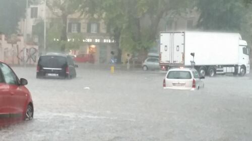 I danni del maltempo a Roma 1