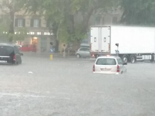 I danni del maltempo a Roma