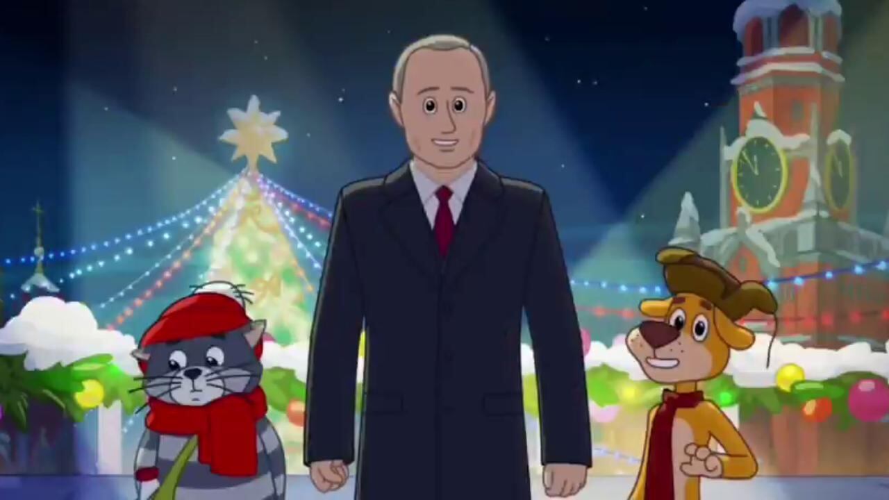 La propaganda di Putin "alleva" i bambini. Lo Zar diventa persino un cartone animato
