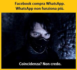 Le reazioni del web al black-out di WhatsApp 14