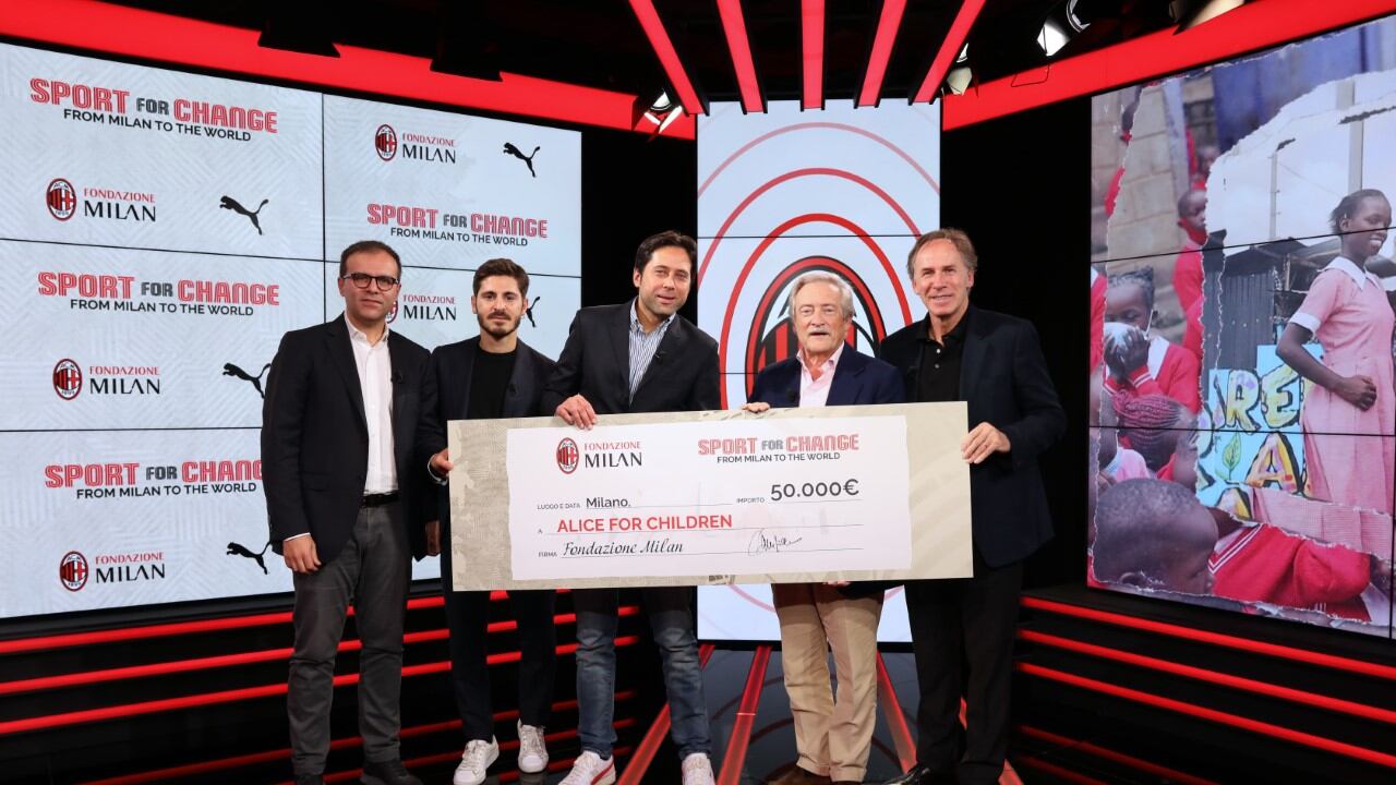 Fondazione Milan premia Alice for Children: campionato per le ragazze degli slum di Nairobi