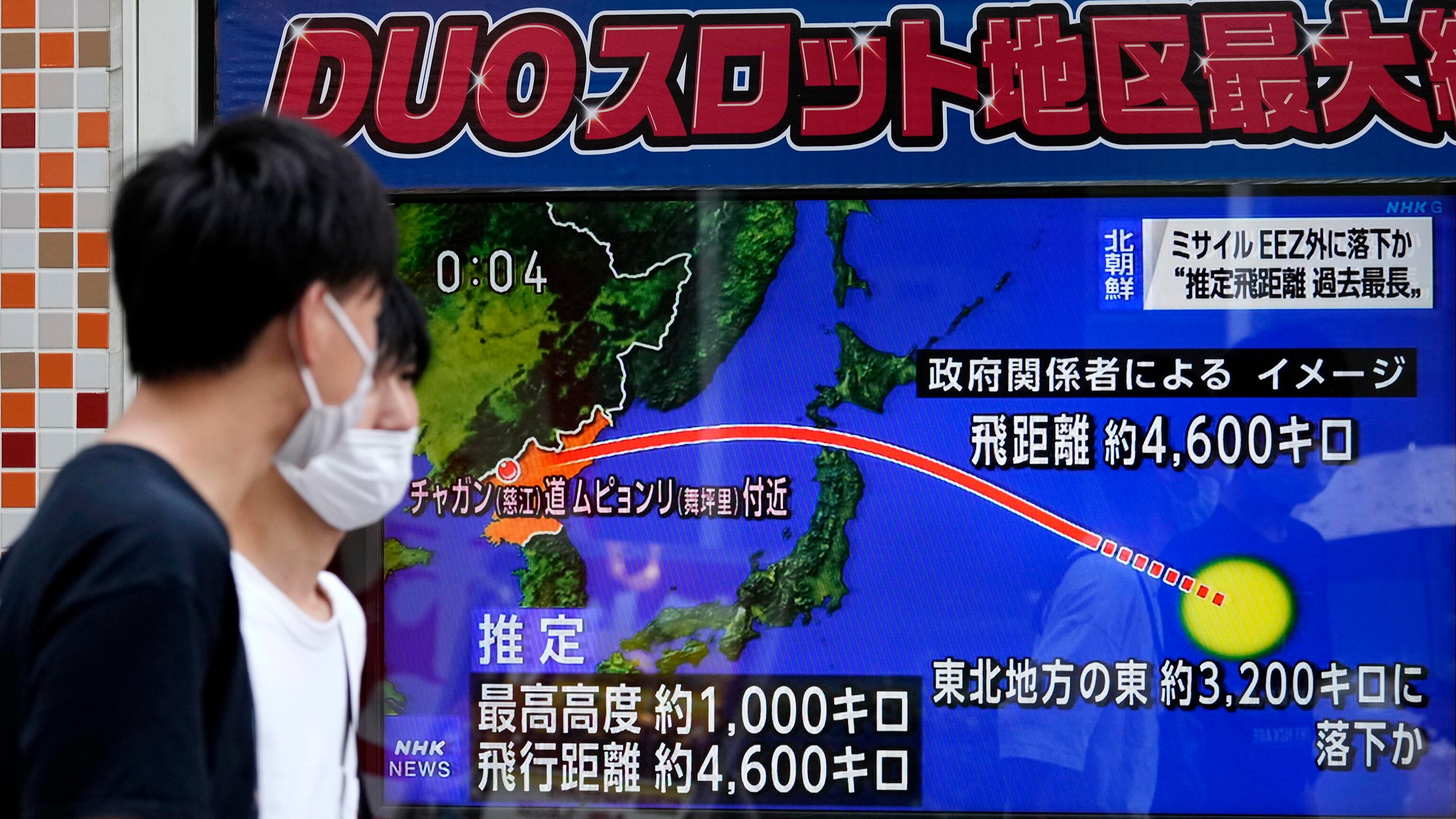 La Corea del Nord ha lanciato un missile verso il Giappone