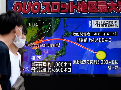 La Corea del Nord ha lanciato un missile verso il Giappone