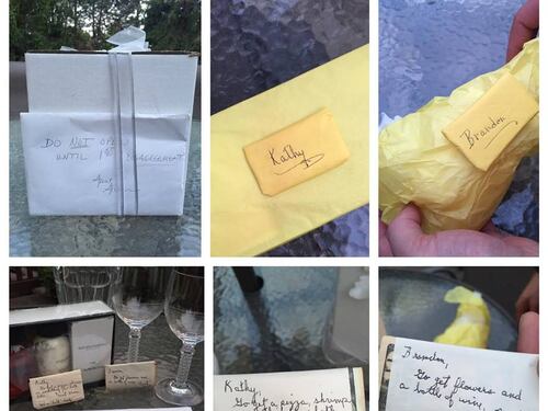 Una coppia aspetta 9 anni per aprire il regalo di nozze