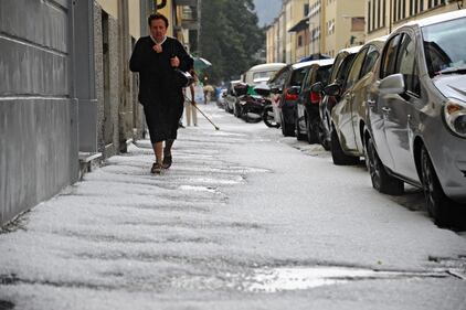 Bomba d'acqua su Firenze 9