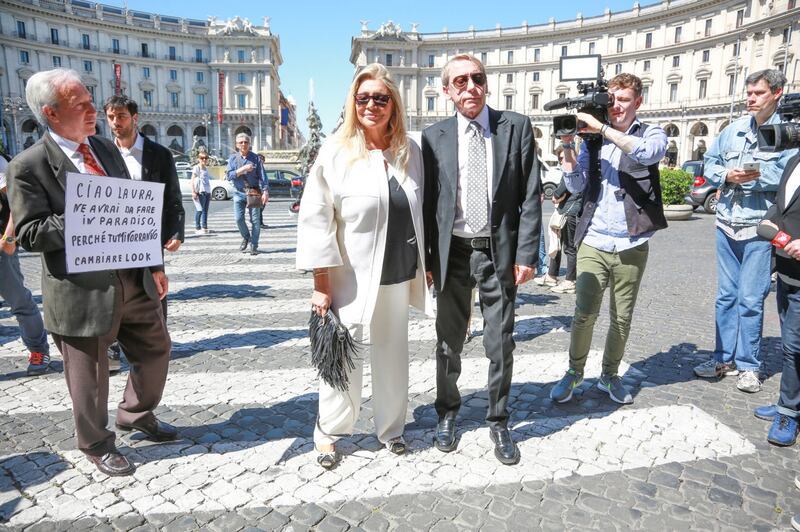 L'ultimo saluto a Laura Biagiotti, la regina del cachemire 16