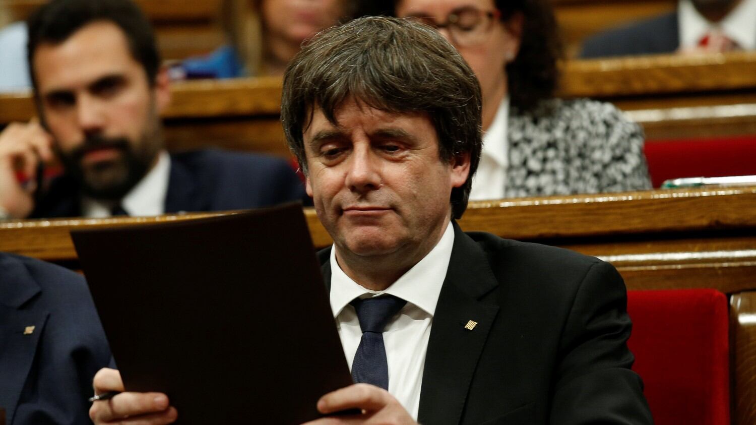 Catalogna, Puigdemont: "Nessuna garanzia per nuove elezioni"