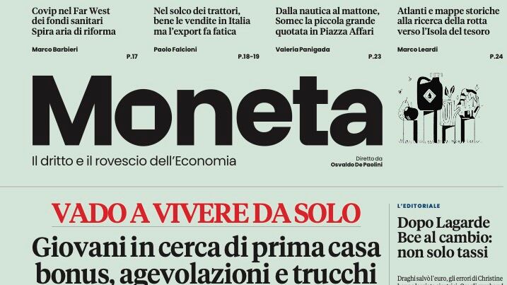 Moneta, vado a vivere da solo e cerco casa