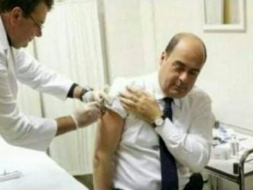 La verità sul vaccino di Zingaretti