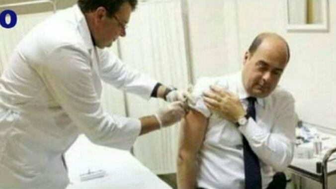 La verità sul vaccino di Zingaretti