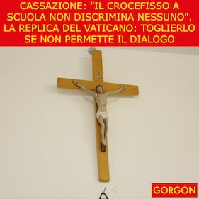 Ecco la satira del giorno. Sì al crocefisso a scuola 1