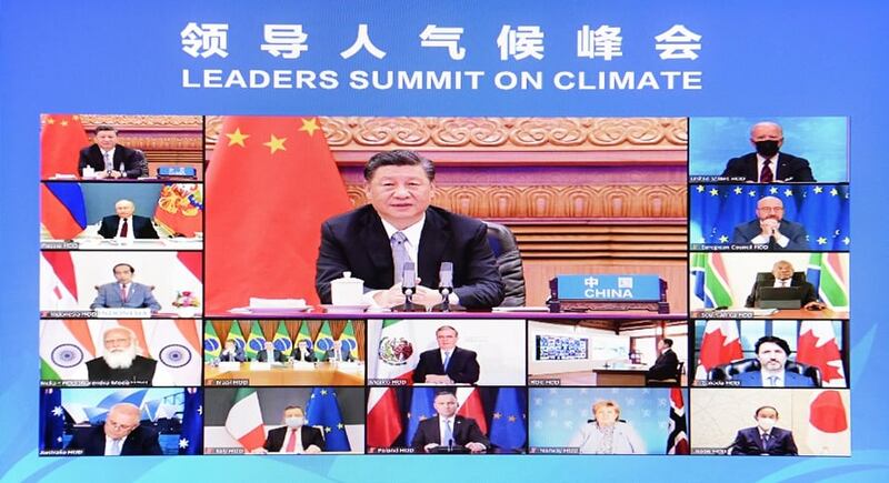 Xi Jinping vertice clima