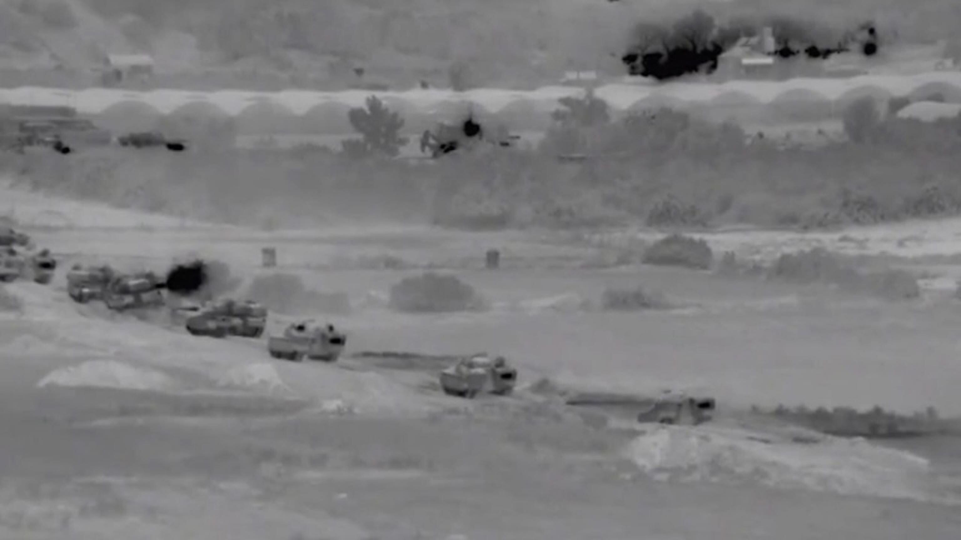 Lancio di razzi da Siria e Yemen. Truppe israeliane verso Gaza city
