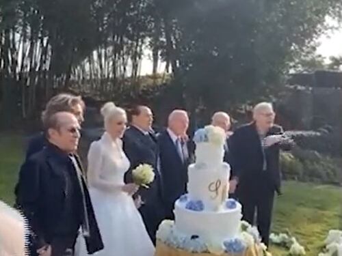 Promessa d'amore di Silvio: "Grato al cielo per Marta"