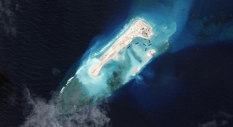 Le isole artificiali della Cina 14
