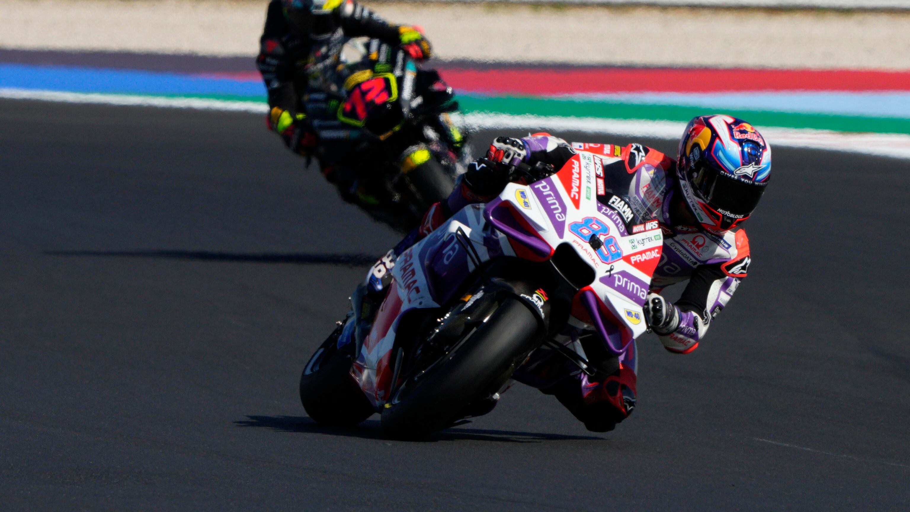 MotoGP Misano, Martin re del sabato ma stoico Bagnaia