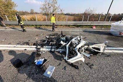 Le immagini dell'incidente di Bergamo: 2 morti e un ferito gravissimo 4