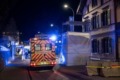 Incendio a Davos, l'evacuazione del centro congressi del World Economic Forum 4