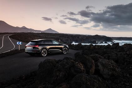 Le immagini della nuova Audi Q8 e-tron 9