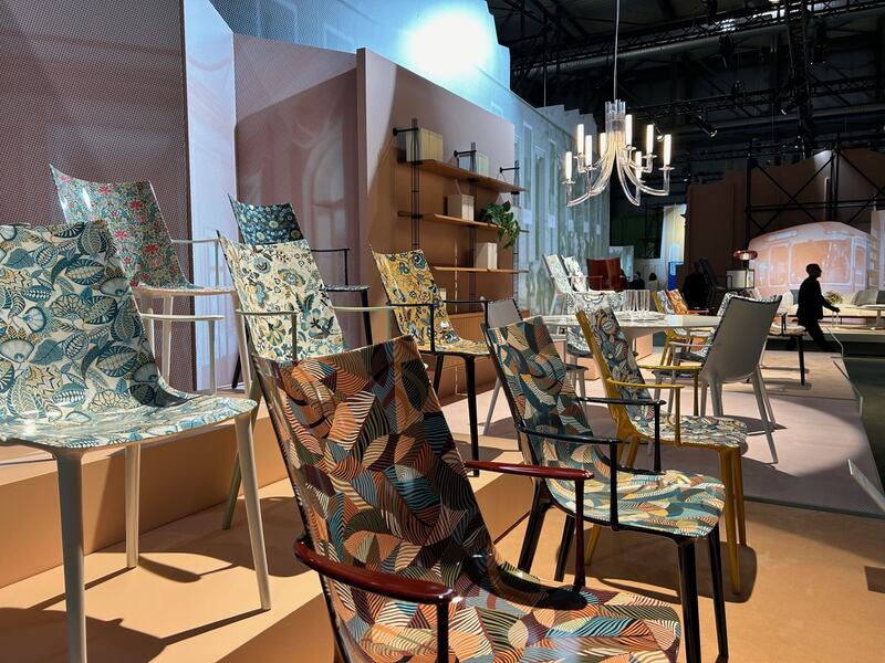 Salone del Mobile-sedie-Kartell