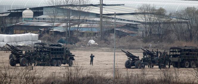 Sud Corea, esercitazione al confine con Pyongyang 5
