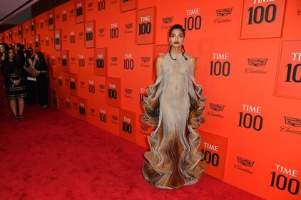Indya Moore hot sul red carpet del Time 2