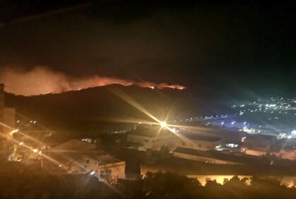 Liguria, lo spaventoso rogo di Cogoleto 2